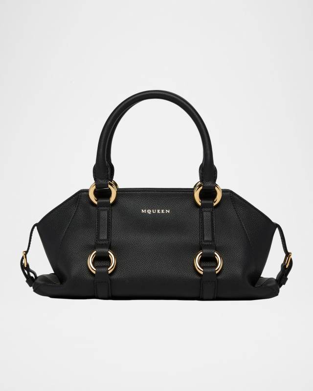 Farringdon Small Elongated Calf Leather Shoulder Bag